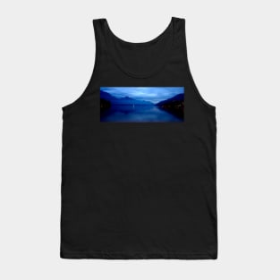 Lake Wakatipu at Night Tank Top